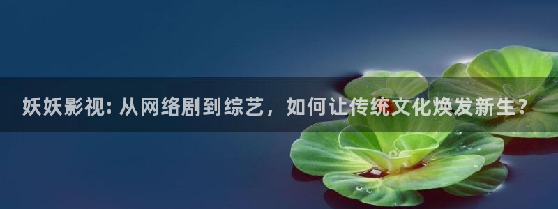 西瓜免费视频：妖妖影视: 从网络剧到综艺，如何让传统文化焕发新生？