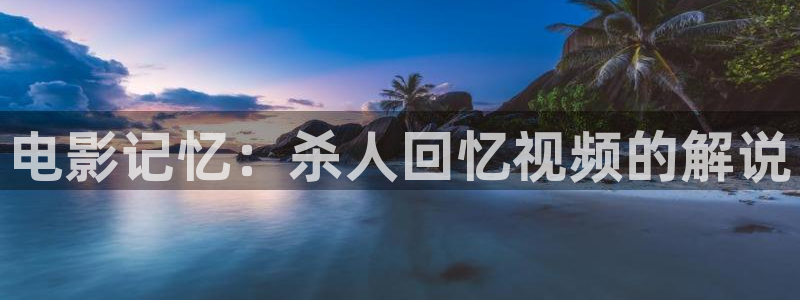 东莞西瓜：电影记忆：杀人回忆视频的解说